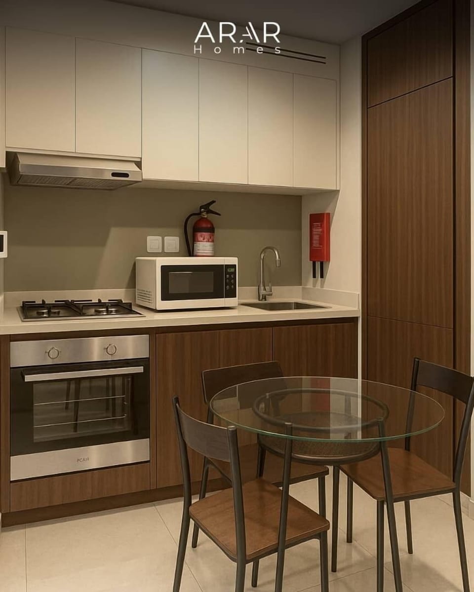 Apartment, City View | Private kitchen
