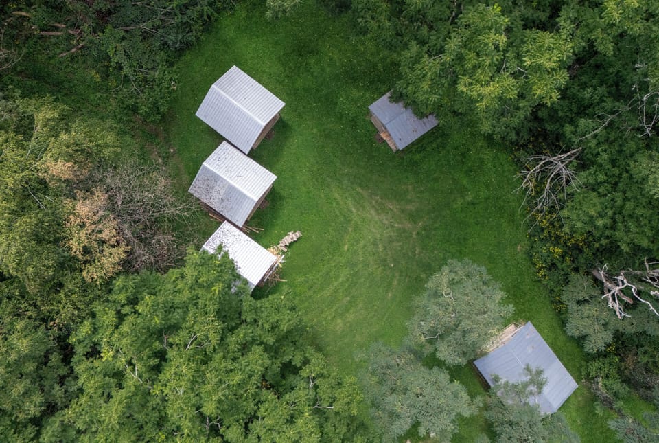 Four Tent Platforms