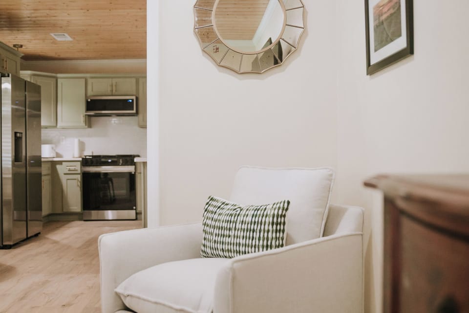 Living room with Smart TV