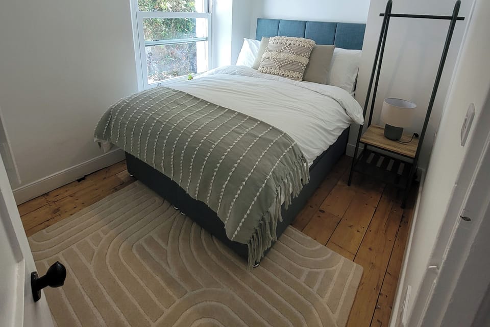Comfy bed.