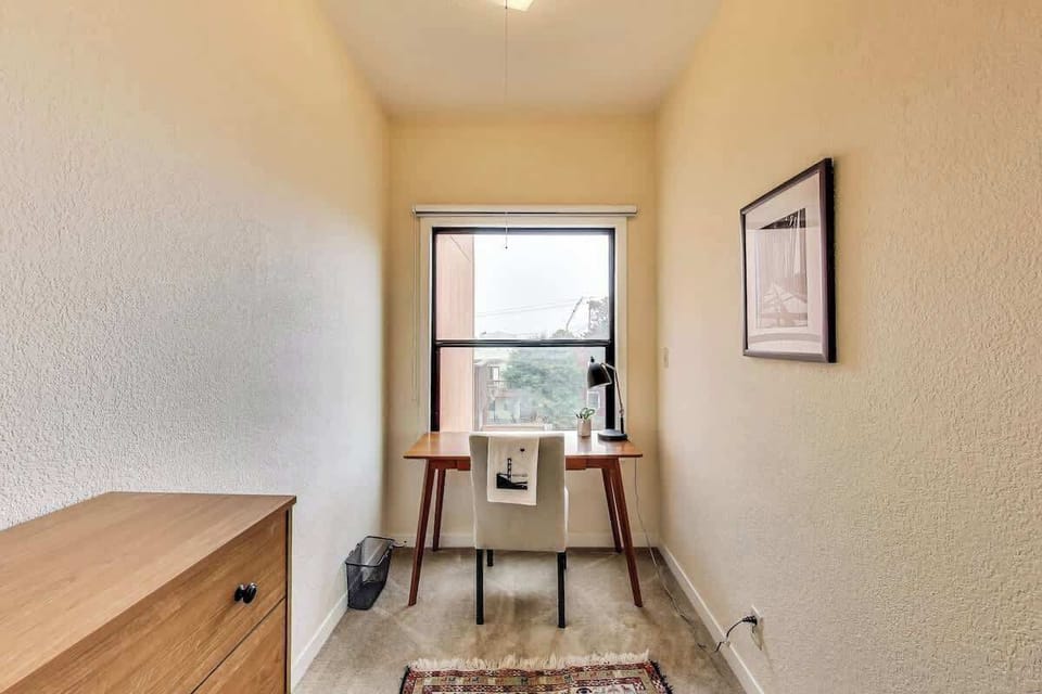 Bedroom 2 has an office alcove attached.