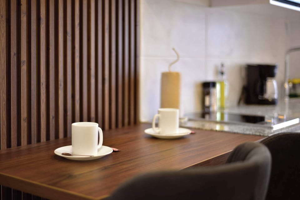 Breakfast for two in a cozy space
