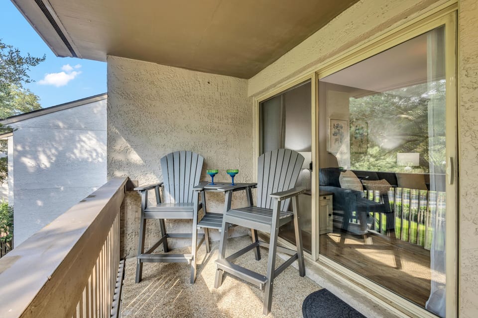Enjoy relaxation on your own private balcony!
