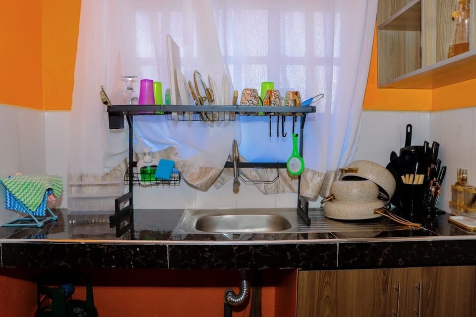 Classic Apartment | Private kitchen | Fridge, microwave, cookware/dishes/utensils