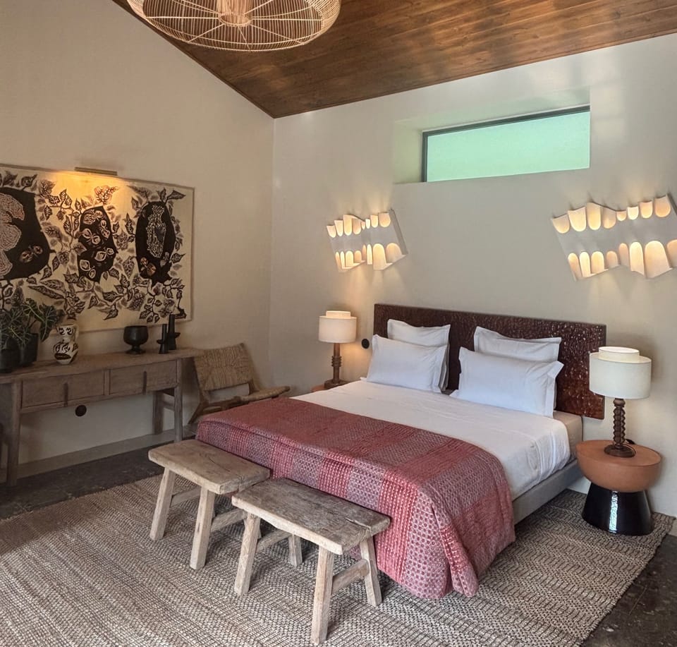 Luxury Double Room, Pool View | In-room safe, individually decorated, individually furnished