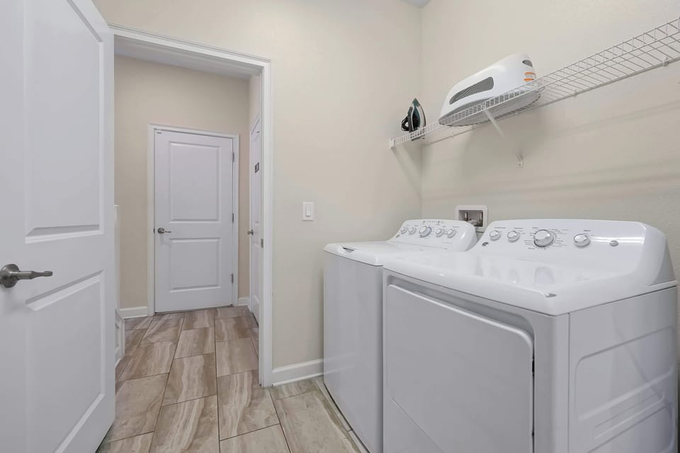 Convenient in-home laundry