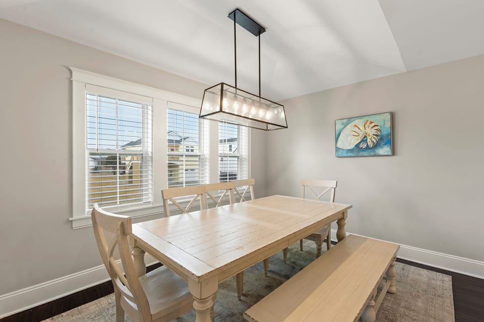 KDS0705: Beachy Dunes OBX | Mid Level Dining Area