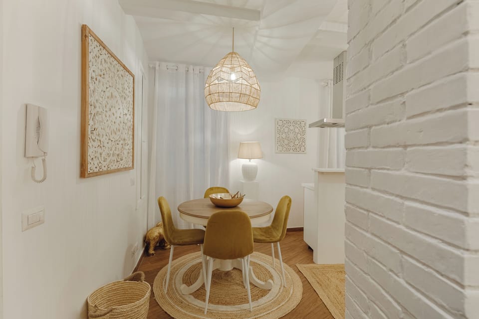 Luxury Apartment, City View | Living area | Flat-screen TV