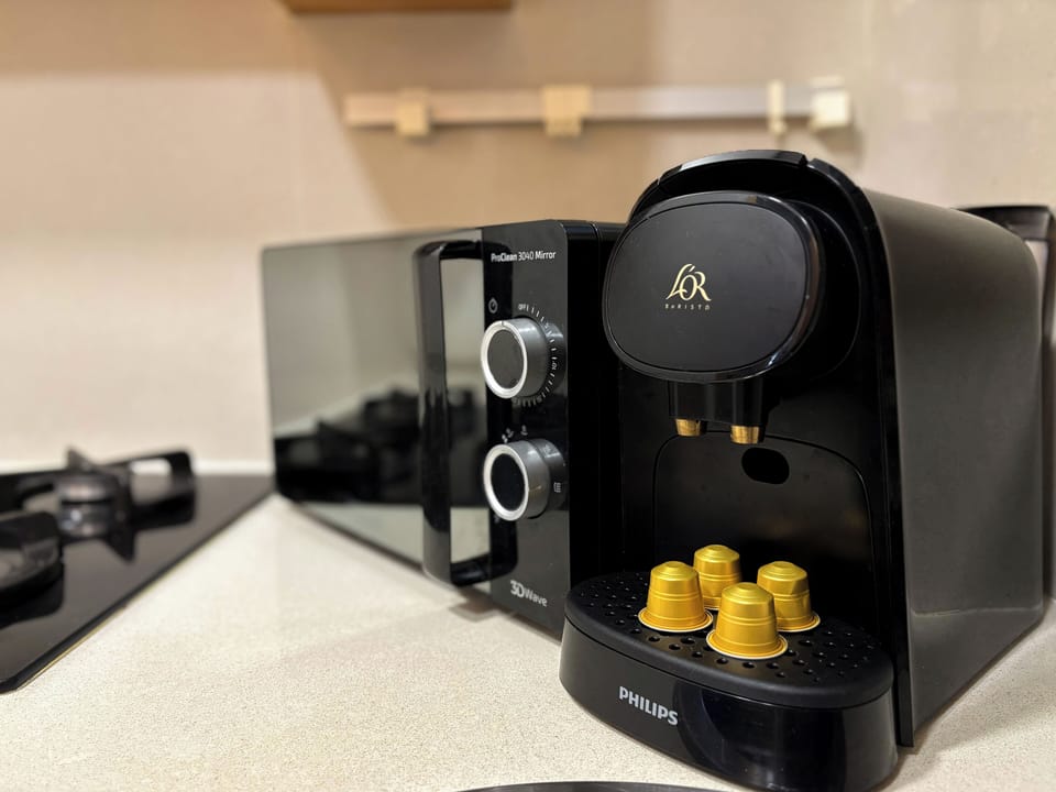 Apartment (3 Bedrooms) | Private kitchen | Microwave, oven, dishwasher, electric kettle