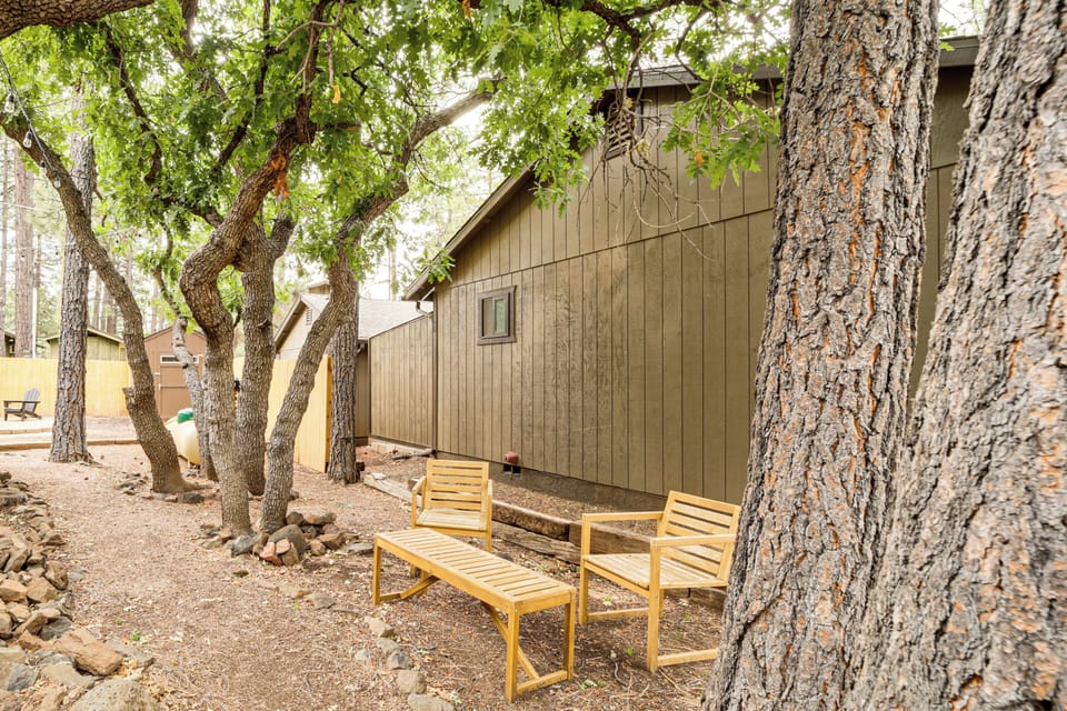 Private Backyard Area