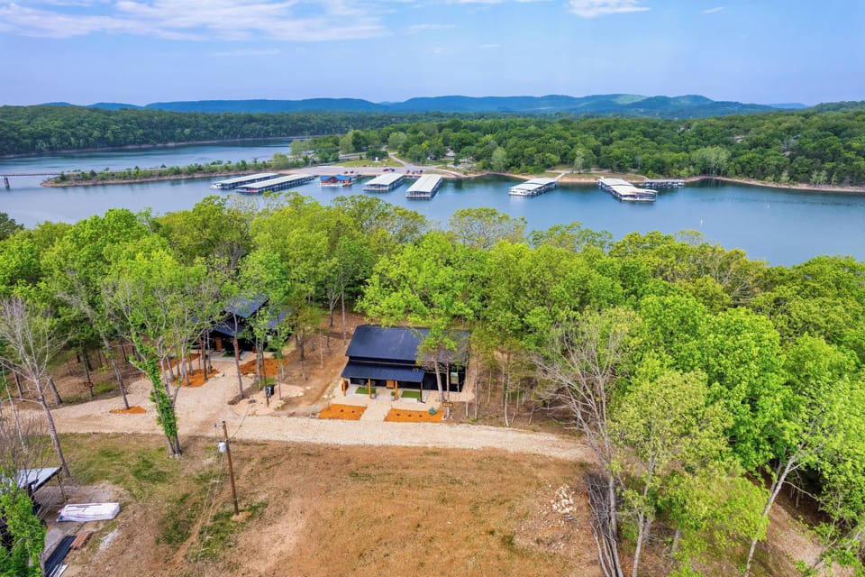 The Hideaway South & North with Eagle Rock Marina in the distance.