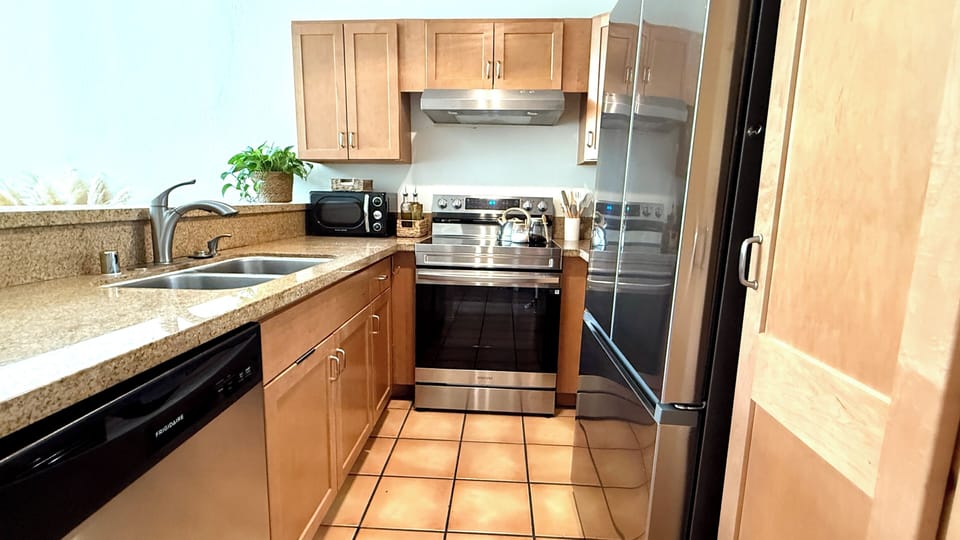 All new appliances in kitchen