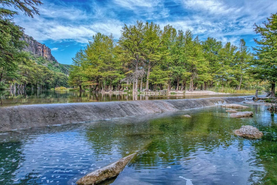 Steps away from Magers Crossing