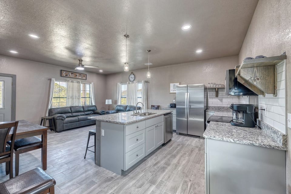 Large open concept