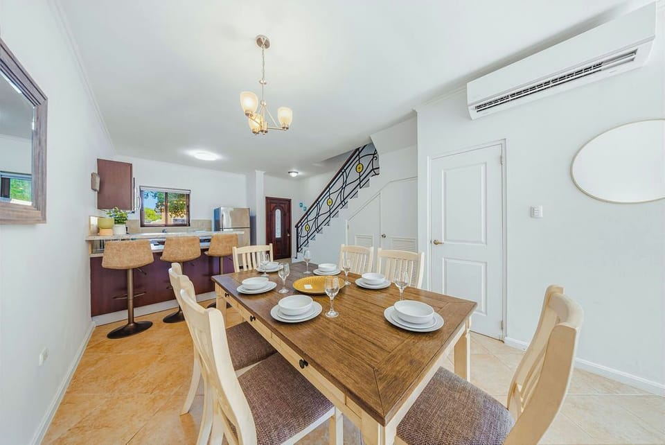 Our spacious dining area is the perfect spot for family dinners, game nights, and morning coffee planning your day. Plus, the open-concept design keeps everyone connected, whether you're cooking or relaxing.