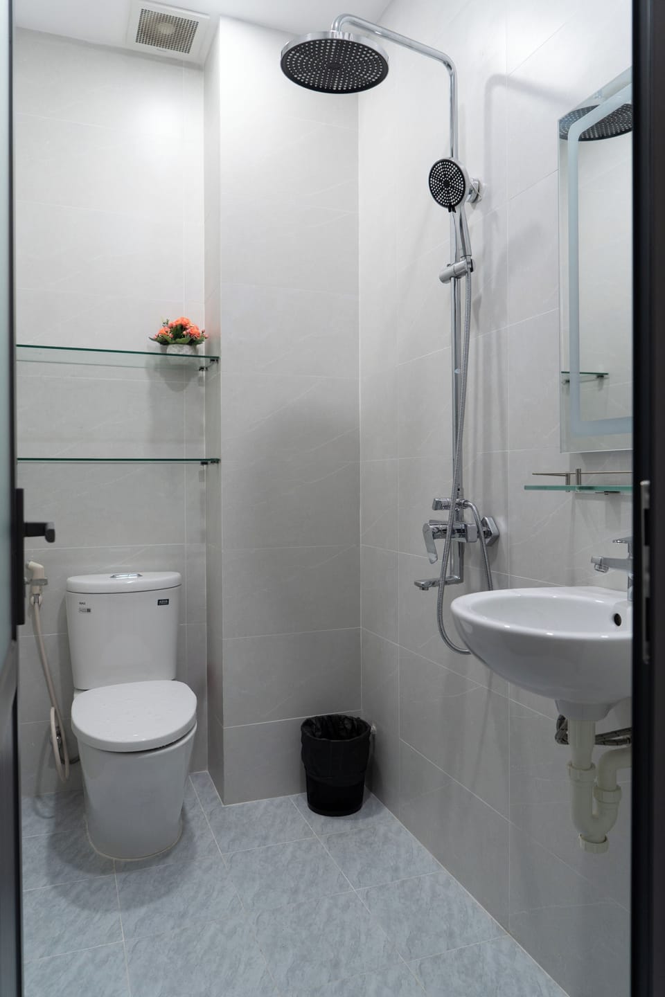 Free toiletries, hair dryer, slippers, towels