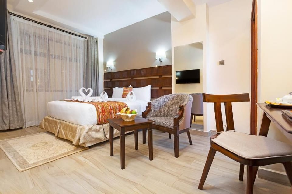 Standard Double Room, City View | Soundproofing, free WiFi, bed sheets