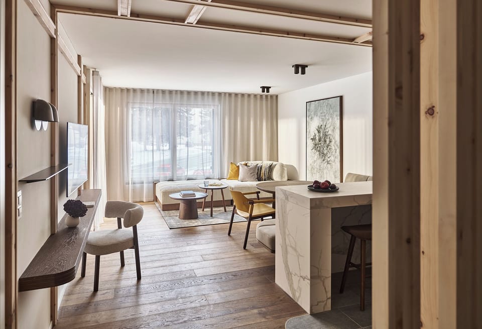 Suite, 2 Bedrooms | Private kitchen | Espresso maker, coffee/tea maker, dining tables