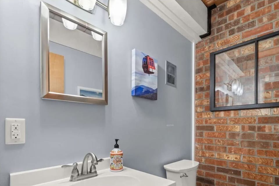 1/2 bath on main level