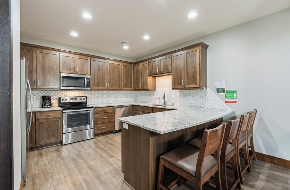 Fully Stocked Kitchen