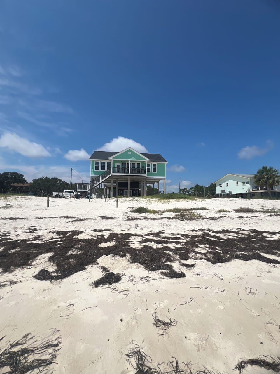 View of Property from the Beach