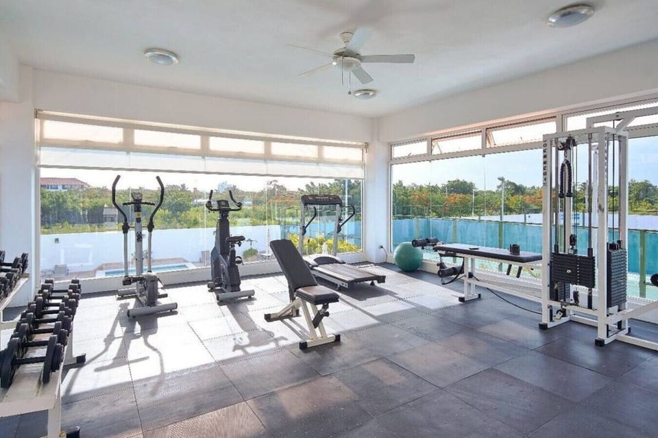 Si eres amante del Gimnasio y ejercicio, este lugar es ideal para tus vacacionesm