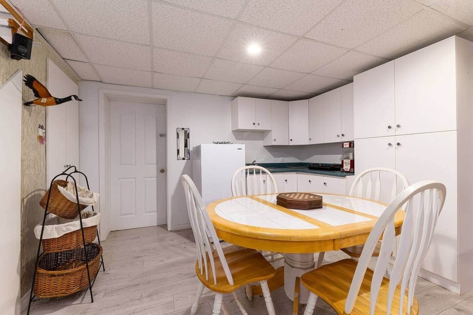 Kitchenette in the basement