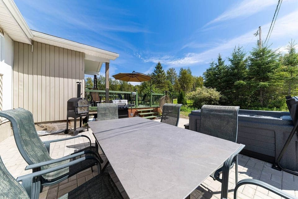 Terrasse with outdoor furniture