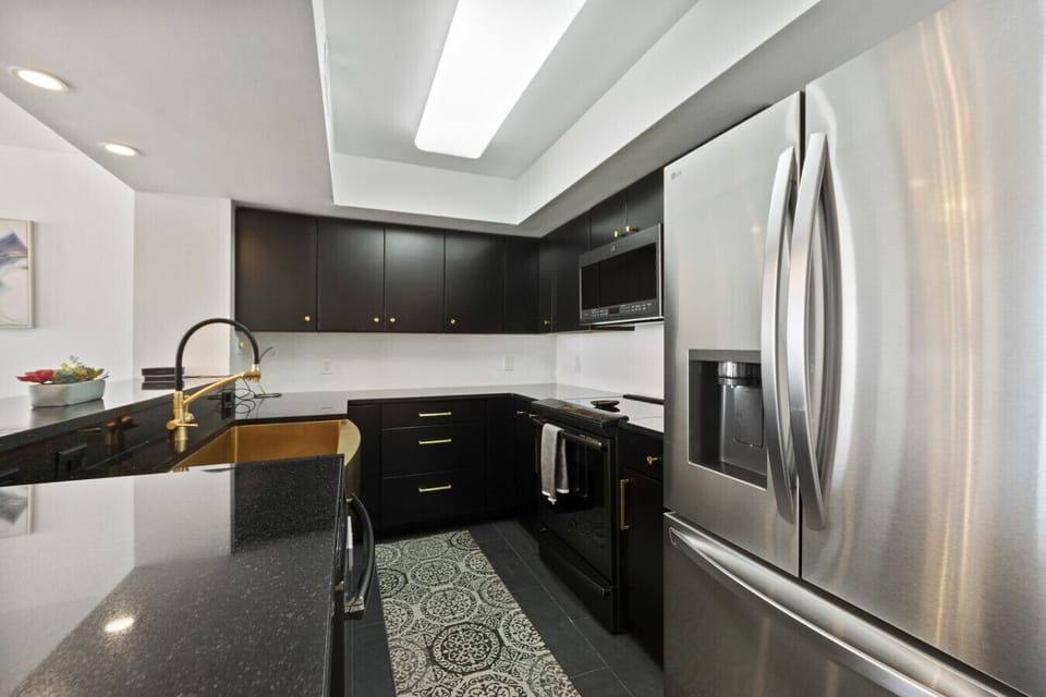 large spacious kitchen