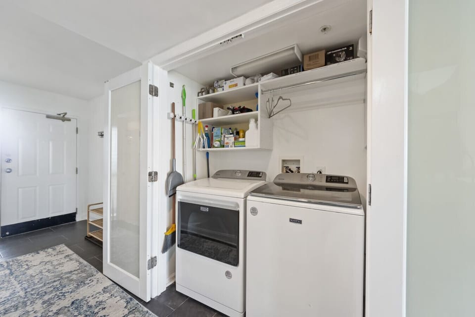 full sized washer and dryer