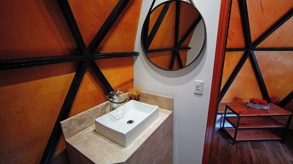 Design Chalet, Garden View | Bathroom | Hair dryer, bathrobes, towels, soap