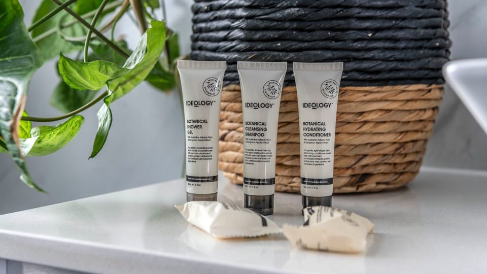 We’ve got the basics covered – essential toiletries included