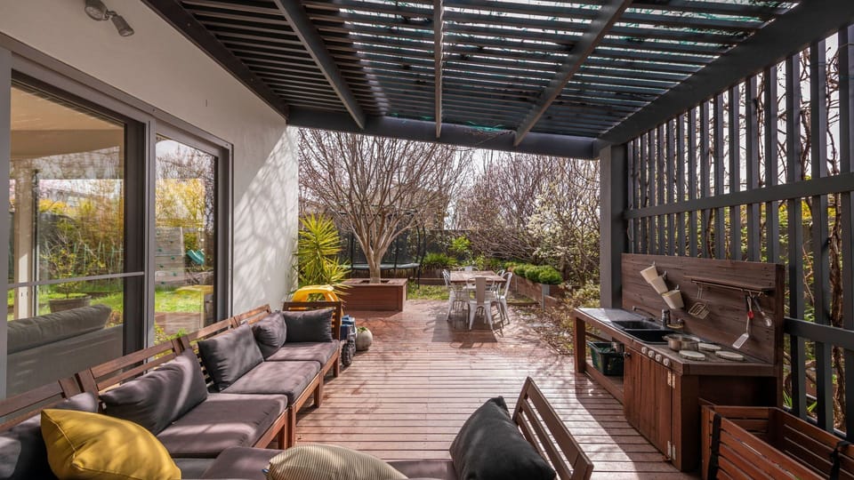Private outdoor area perfect for relaxing
