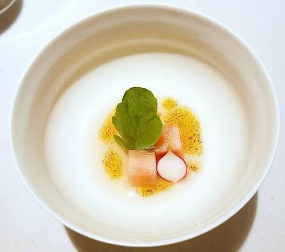 Jônt - Honored with two MICHELIN Stars, this progressive tasting menu showcases the beauty of simple yet luxurious ingredients from around the world, with a special nod to the elegance of Japanese cuisine, only a 15 minute walk from the home. 