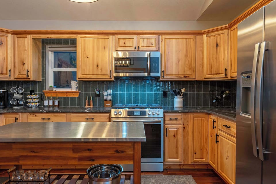 Your culinary adventure starts here. This kitchen is stocked and ready for everything from your morning coffee to a gourmet meal.
