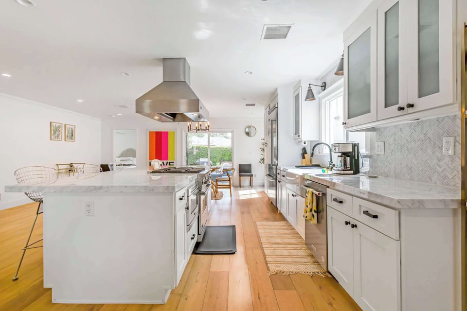 Your culinary adventure starts here. This kitchen is stocked and ready for everything from your morning coffee to a gourmet meal.