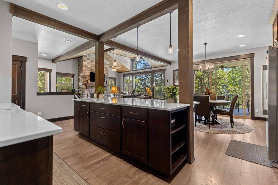 Open layout perfect for entertaining