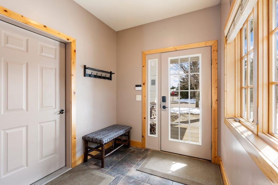 Welcoming entryway, Street level
