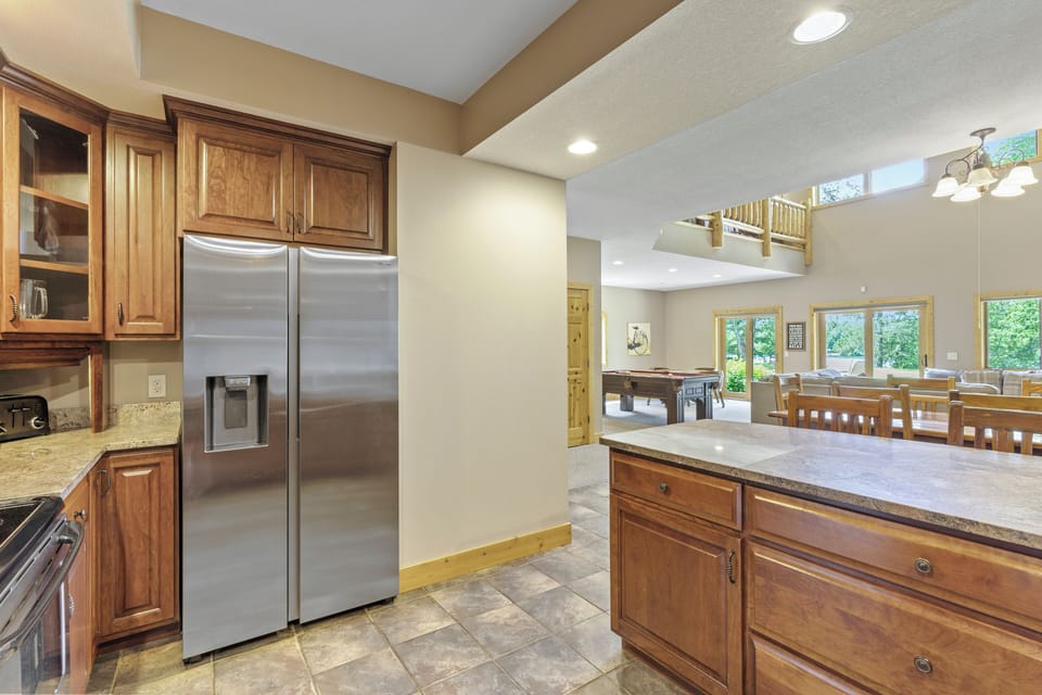 Main Level Open Floor Plan