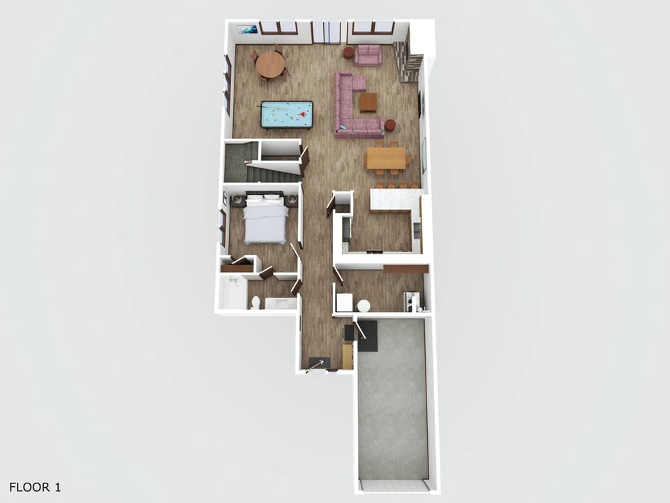 Main Level Floor Plan