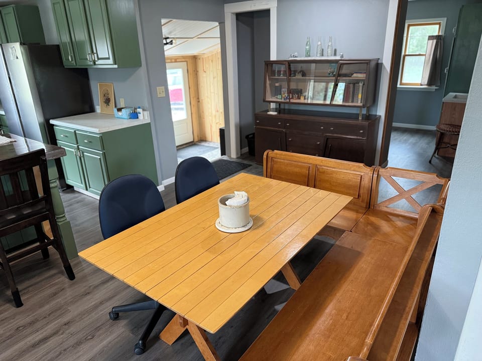 Dining room table.