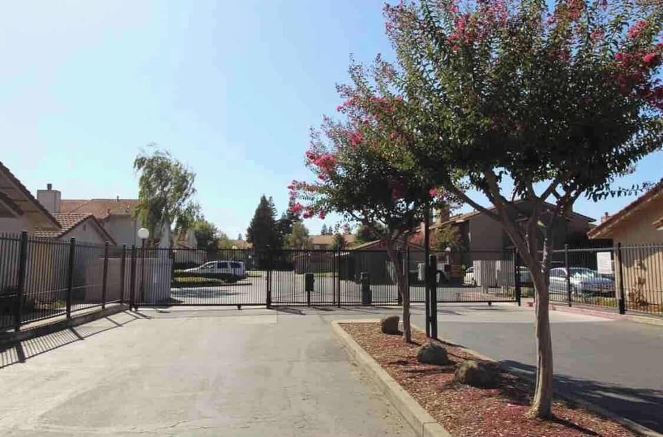 Gated neighborhood we also have security 
