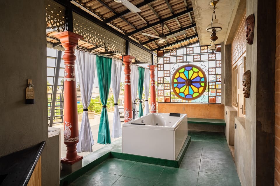 Villa | Private spa tub