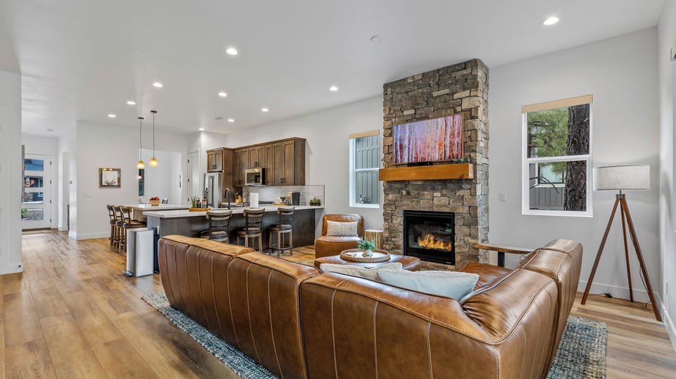 Open concept living space