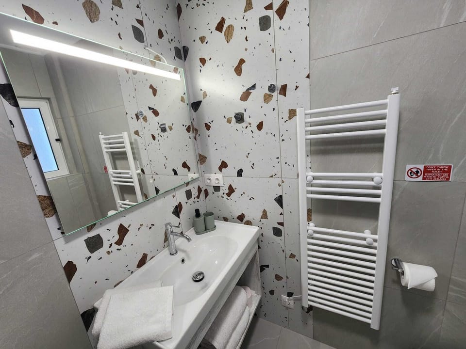 Sink in the bathroom