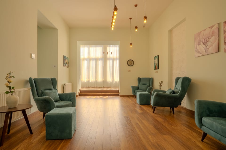 Lobby sitting area