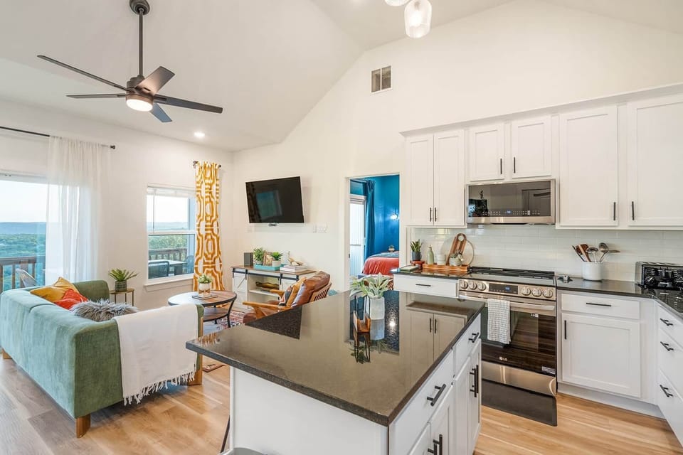 Bright Kitchen & Living Space Perfect for Gathering
