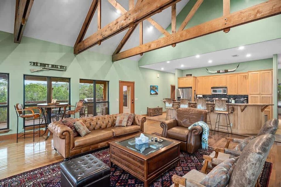 Rustic Living Area