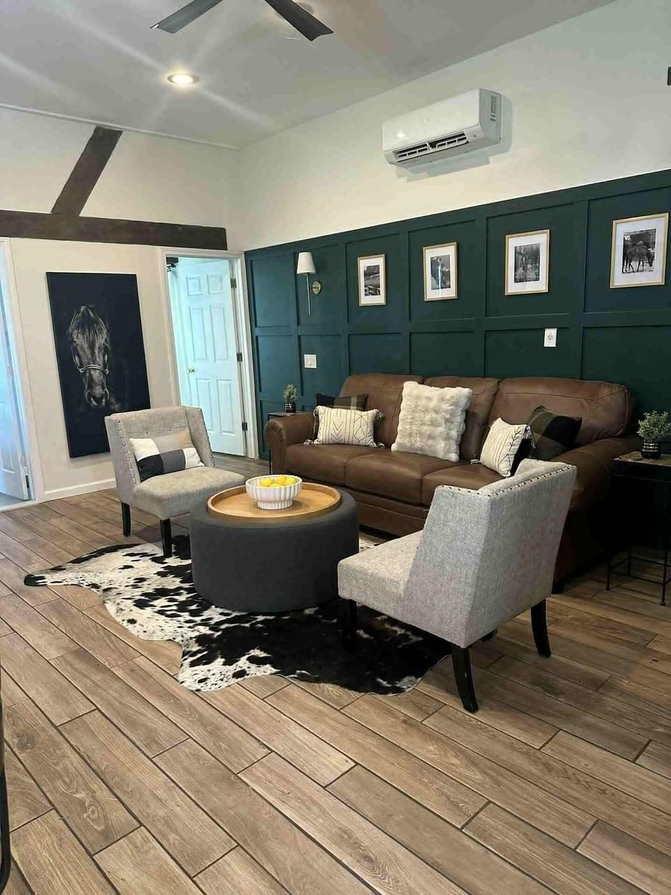 Living Room, Pull-out Queen couch 