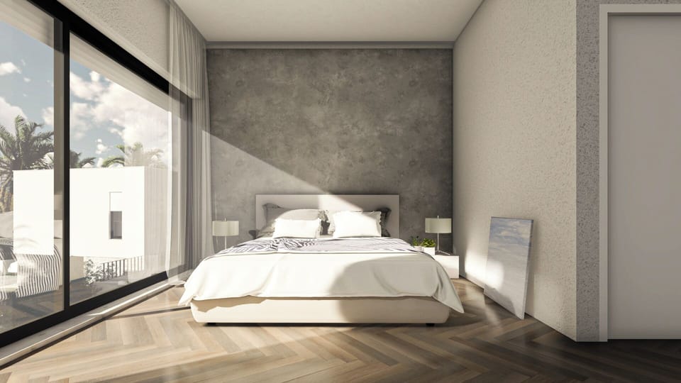 Luxury Villa, 4 Bedrooms, Private Pool, Sea View | Premium bedding, desk, laptop workspace, blackout drapes